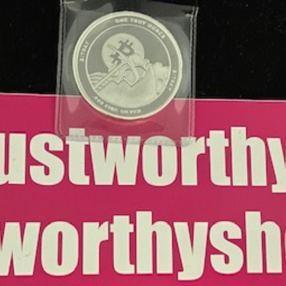 Bitcoin 1 oz Silver Round - Bitcoin Round (BitPay) - Picture 6 of 6